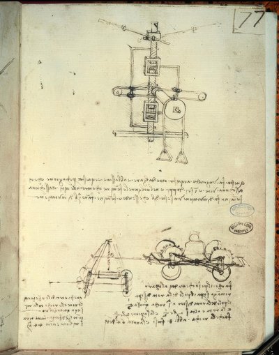 Machines by Leonardo da Vinci